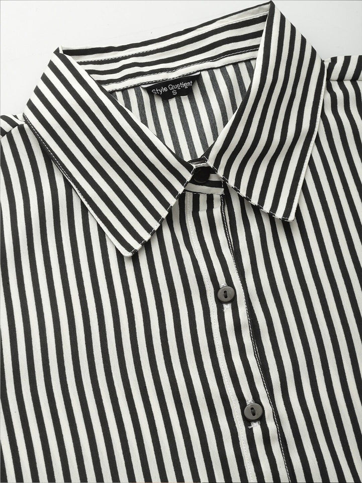 Style Quotient Women Striped Formal Shirt