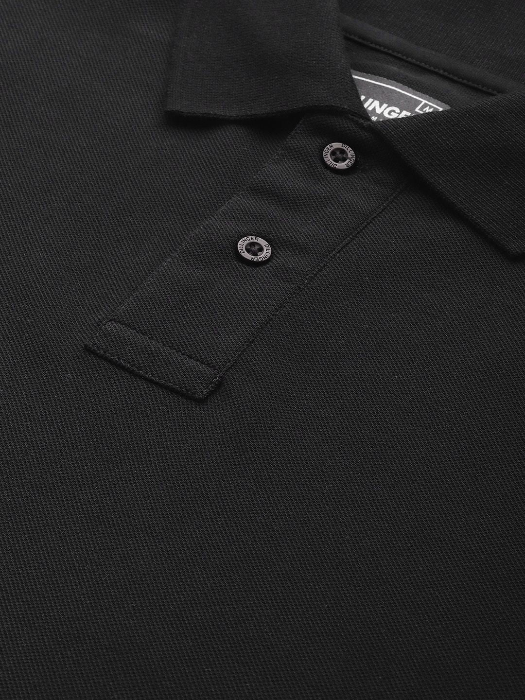 DILLINGER Men Polo Collar Pure Cotton T-shirt
