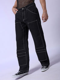The Indian Garage Co Men Relaxed Fit Mid Rise Jeans