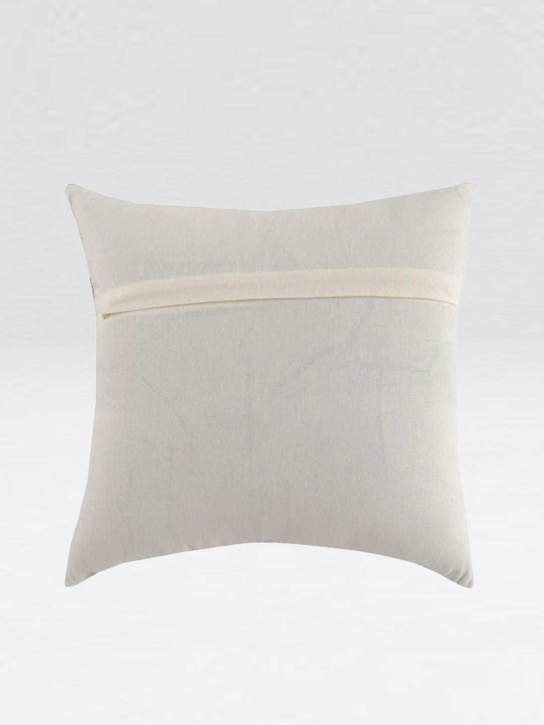 STITCHNEST Yellow & White Set of 5 Floral Square Cushion Covers