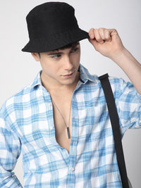 VASTRADO Men Classic Slim Fit Buffalo Checks Opaque Checked Casual Shirt