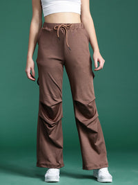 DressBerry Women Loose Fit Mid-Rise Trousers