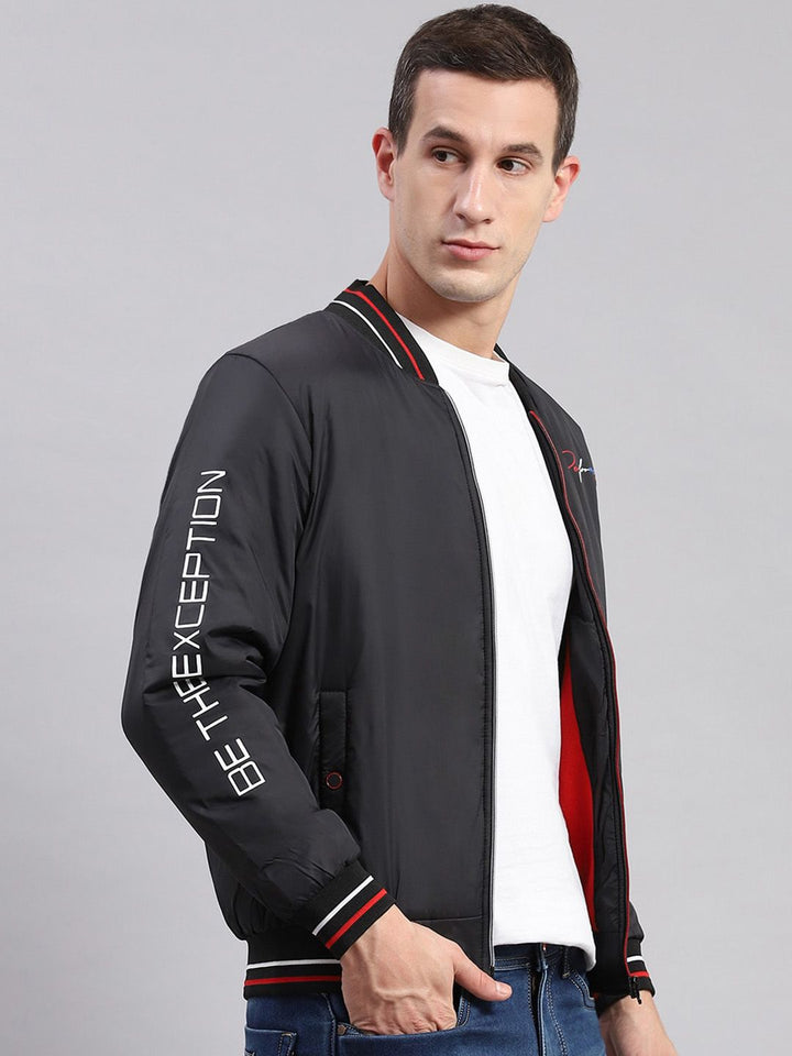 Monte Carlo Stand Collar Lightweight Bomber Jacket
