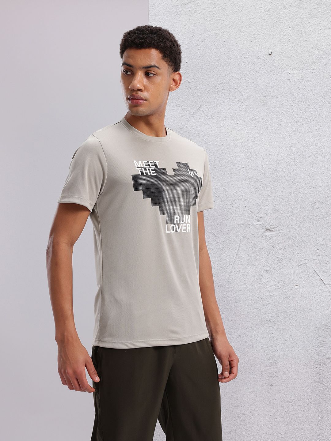 HRX by Hrithik Roshan Men Printed Rapid-Dry Running T-shirt
