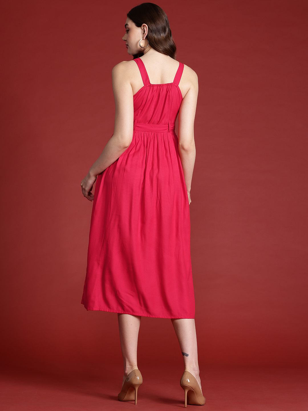 all about you Fit & Flare Midi Dress