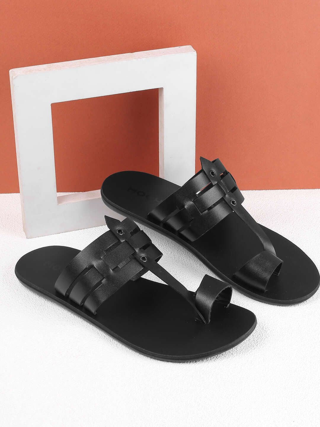 Mochi Men Leather Comfort Sandals
