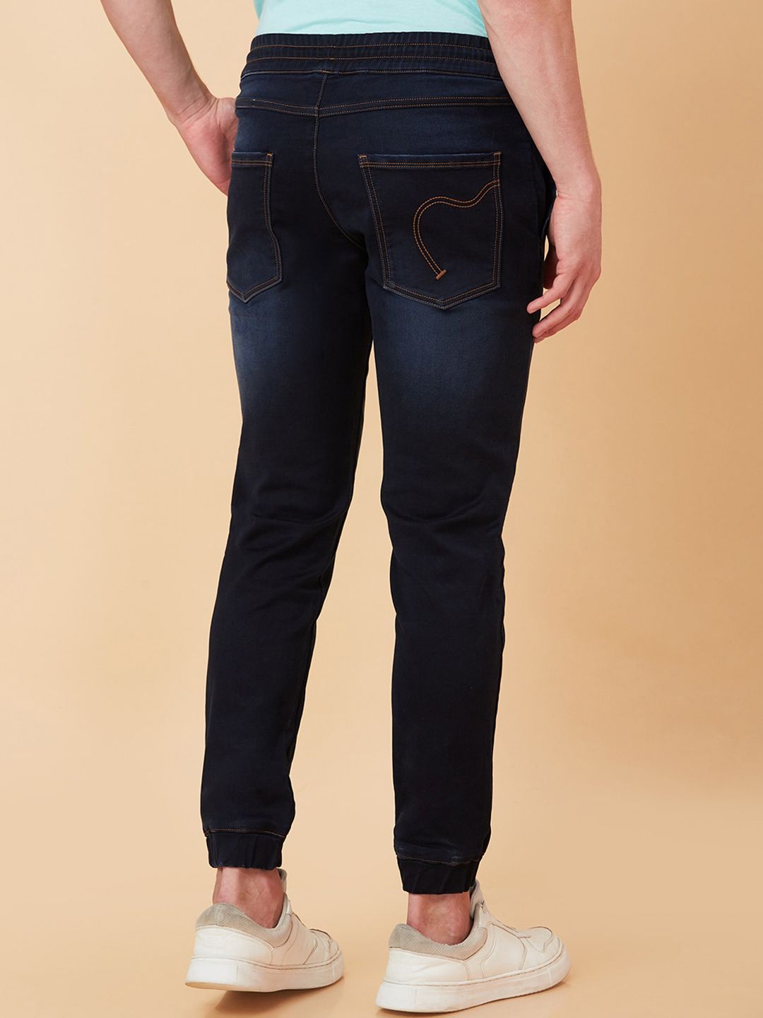 Being Human Men Cotton Mid-Rise Jogger