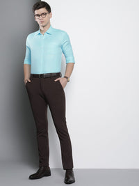 The Indian Garage Co. X Luxe Men Solid Slim Fit Opaque Formal Shirt