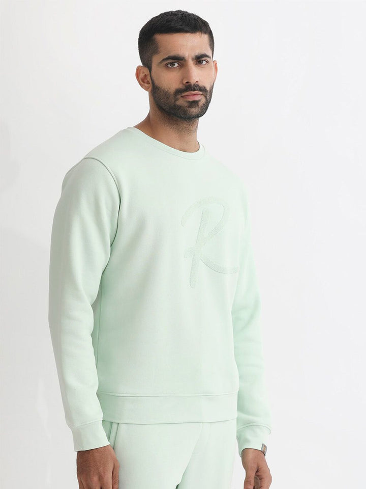 RARE RABBIT Men East Round Neck Sweatshirt