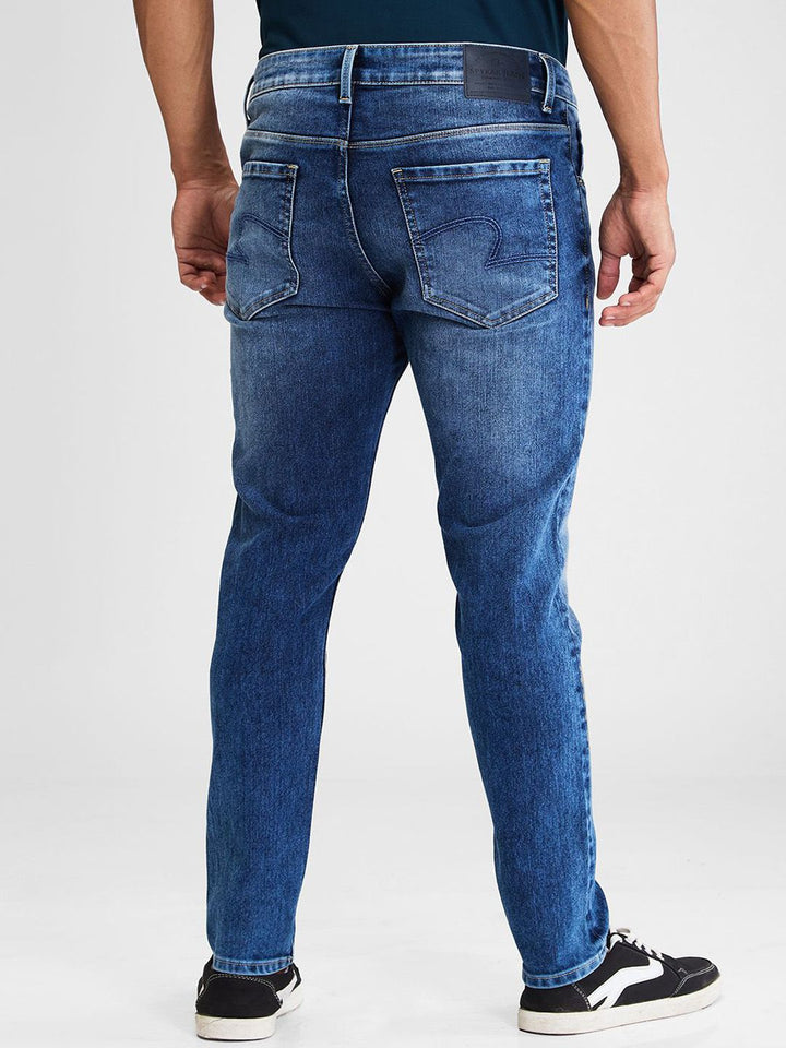 SPYKAR Men Slim Fit Light Fade Stretchable Jeans