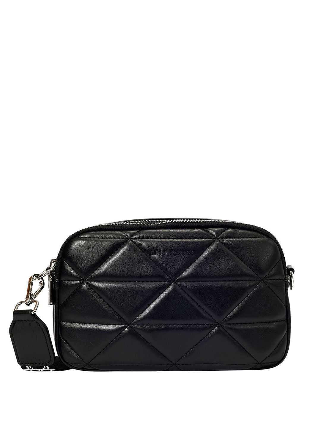 Lino Perros Quilted Structured Sling Bag