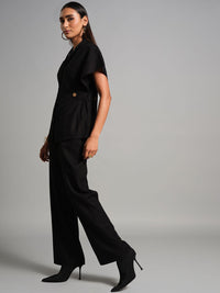 AND Notch Lapel Collar Shirt With Trousers