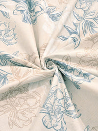 Myntra Elegant Homes Multicolor Floral 300 TC King Double Bedsheet with 2 Pillow Covers