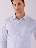 The Indian Garage Co. X Luxe Men Spread Collar Micro Ditsy Printed Slim Fit Formal Shirt