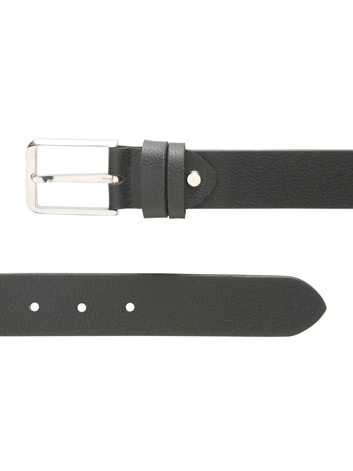 Teakwood Leathers Men Textured Leather Belt
