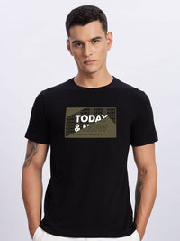 Baju-T Kapas Bercetak Grafik ADRO