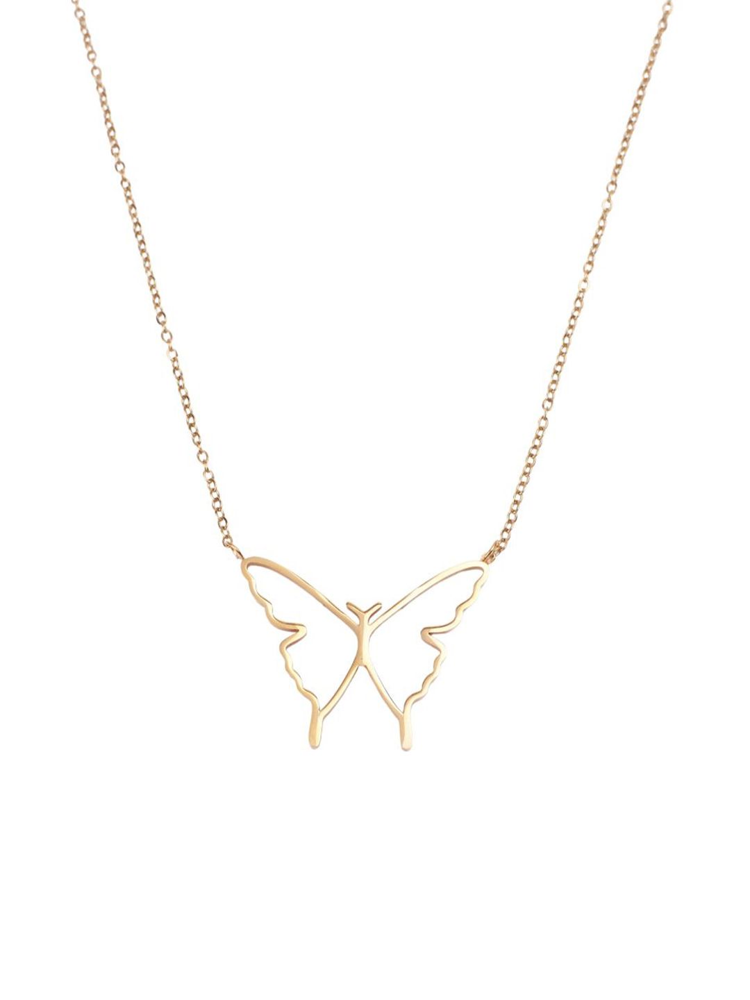 Rantai emas Mariposa keluli tahan karat asin