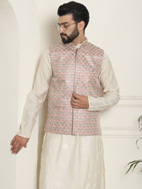 SOJANYA LUXE Jaket Nehru Kolar Mandarin Sulam Lelaki
