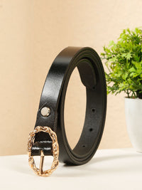 Teakwood Leathers Women Casual Slim Leather Belt