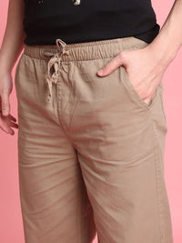 Bene Kleed Men Wide Leg Chino Trousers