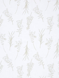 Myntra Elegant Homes White Floral 400 TC Cadar dengan 2 Sarung Bantal