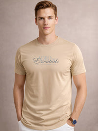 ADRO Men Typography Printed T-shirt