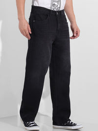 The Indian Garage Co. Men Cotton Relaxed Fit Mid-Rise Light Fade Stretchable Jeans