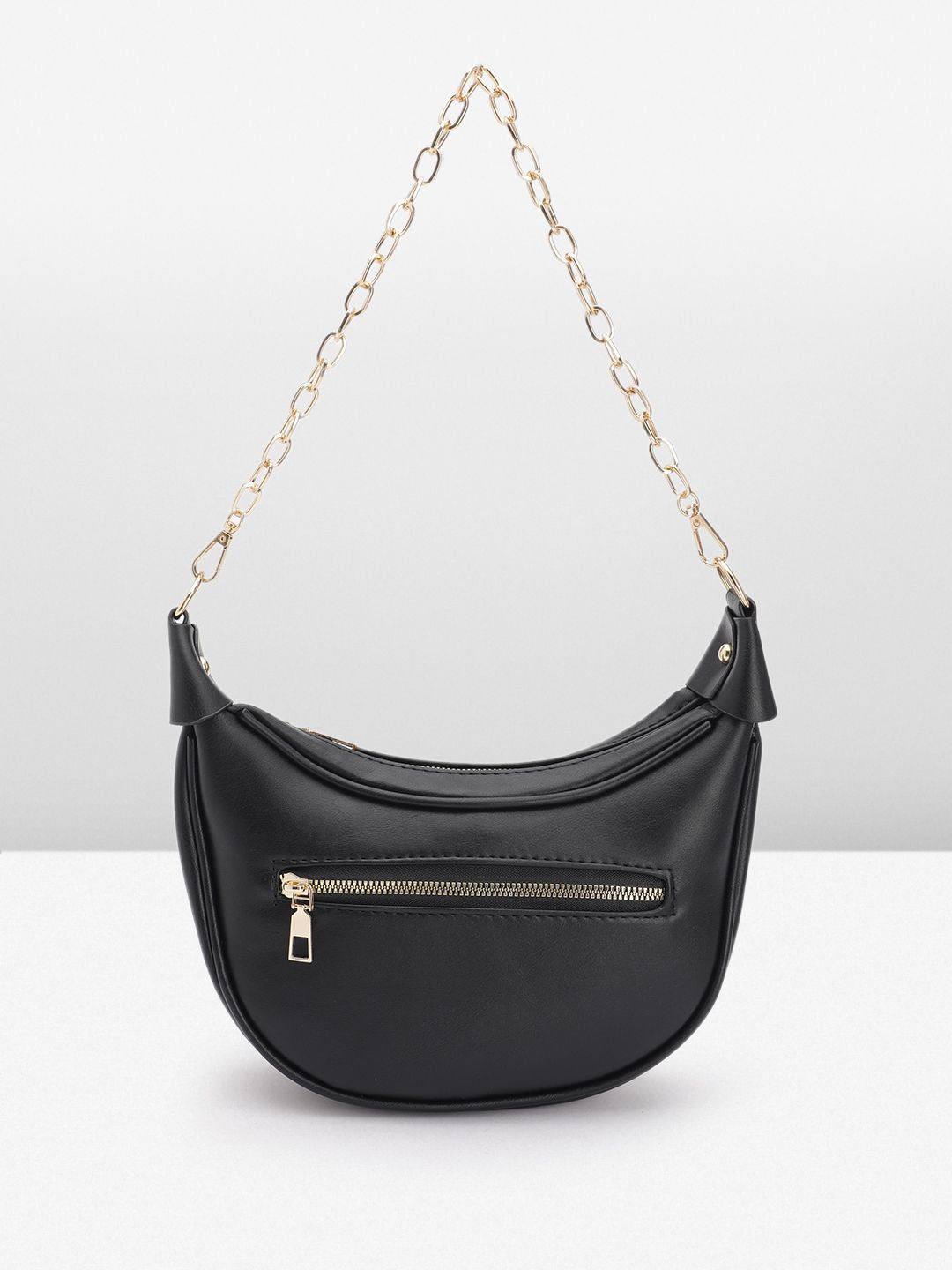 DressBerry Quilted Structured Shoulder Bag