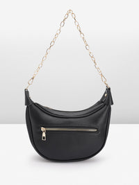 DressBerry Quilted Structured Shoulder Bag
