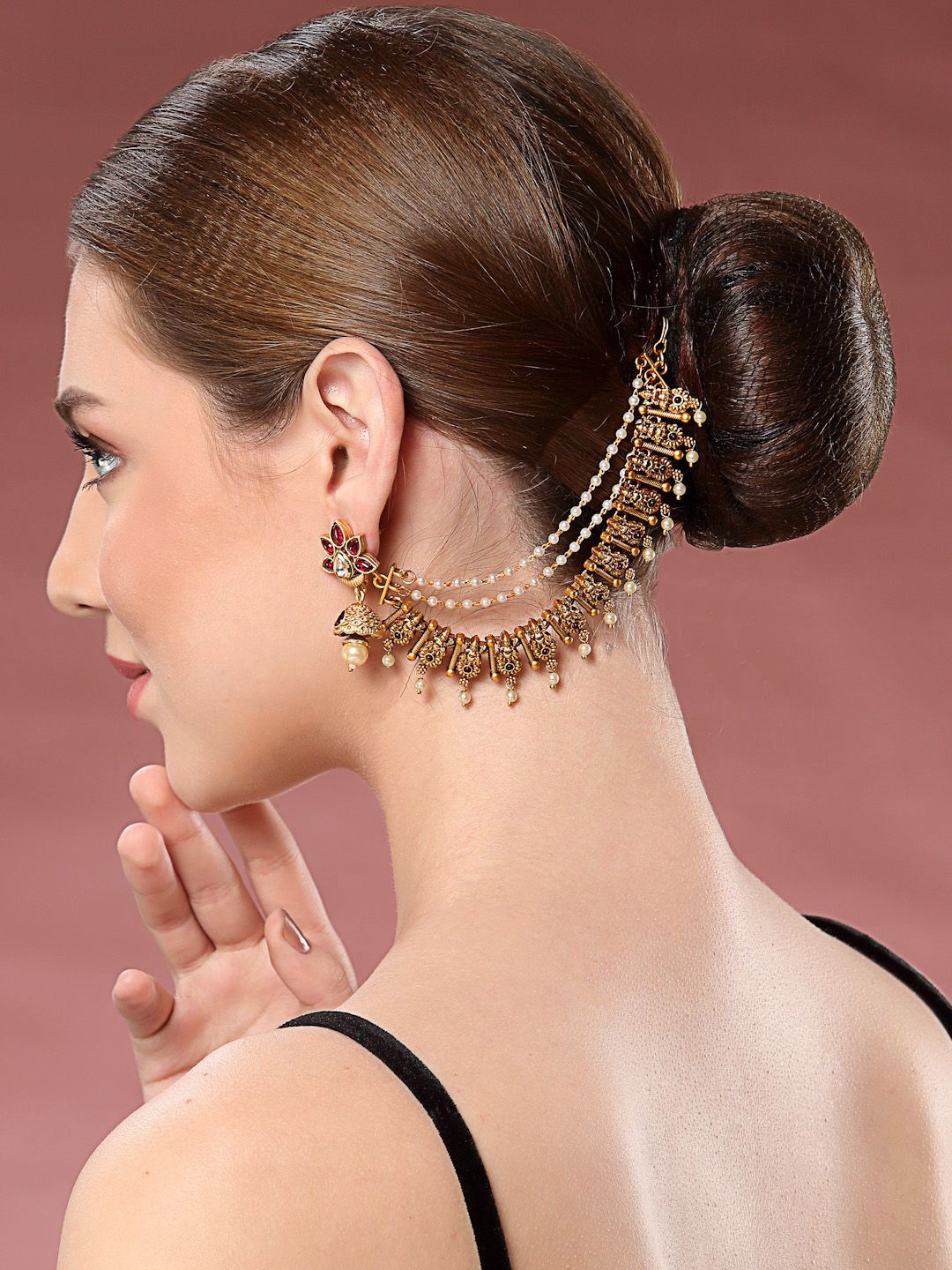 Rantai Anting-anting Sepasang Kontemporari PANASH