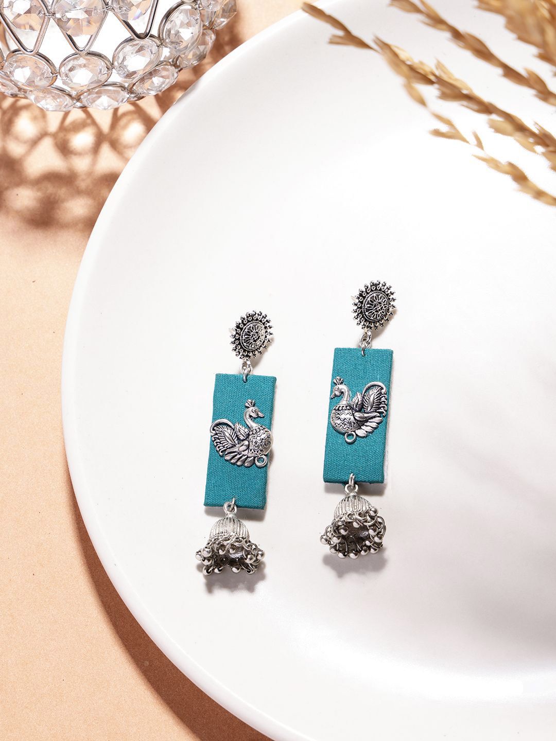PANASH Contemporary Jhumkas Earrings
