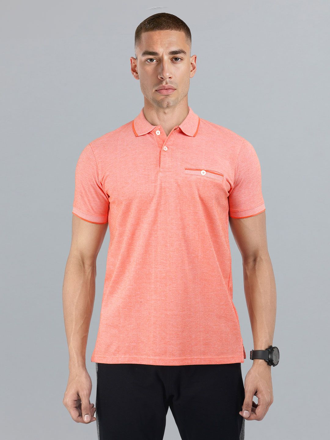 HRX by Hrithik Roshan Men Polo Collar T-shirt