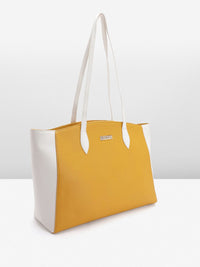 DressBerry Colourblocked Structured Shoulder Bag