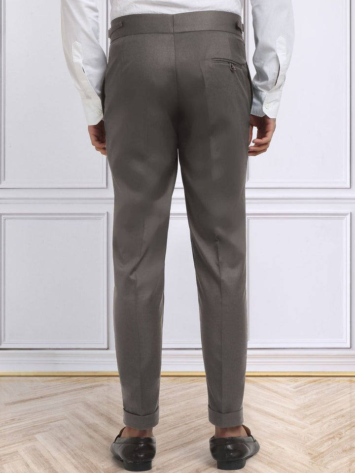 Seluar Gurkha Formal Fit Slim Fit Coklat Lelaki