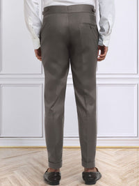 Seluar Gurkha Formal Fit Slim Fit Coklat Lelaki
