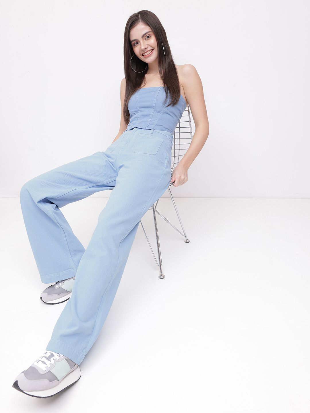 DressBerry Reworked & Ready Wide Leg Jeans