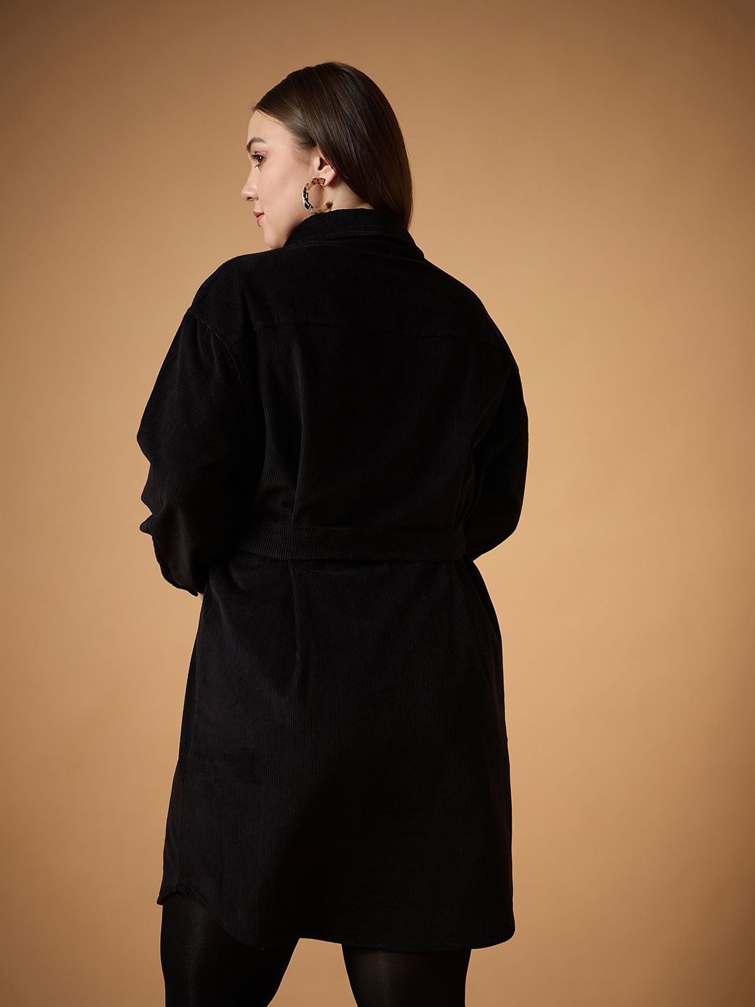 SASSAFRAS Curve Shirt Dress