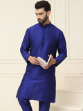 SOJANYA Band Collar Straight Kurta