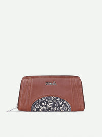 ZOUK Women Arika Zipper Wallet FloMotif