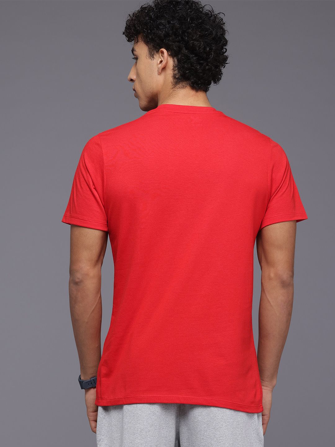 HRX by Hrithik Roshan Men Brand Logo Printed T-shirt