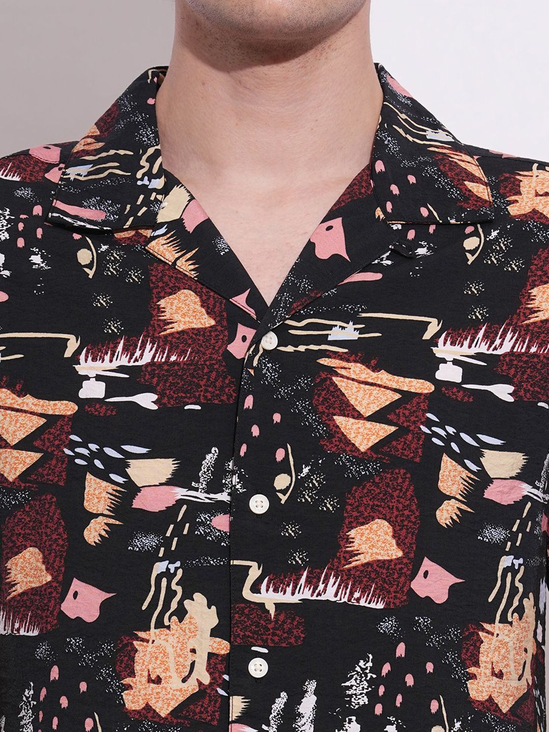 Being Human Men Classic Opaque Printed Casual Shirt