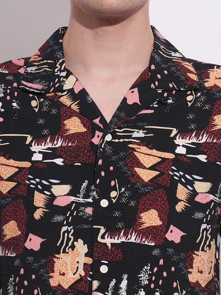 Being Human Men Classic Opaque Printed Casual Shirt