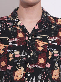 Being Human Men Classic Opaque Printed Casual Shirt