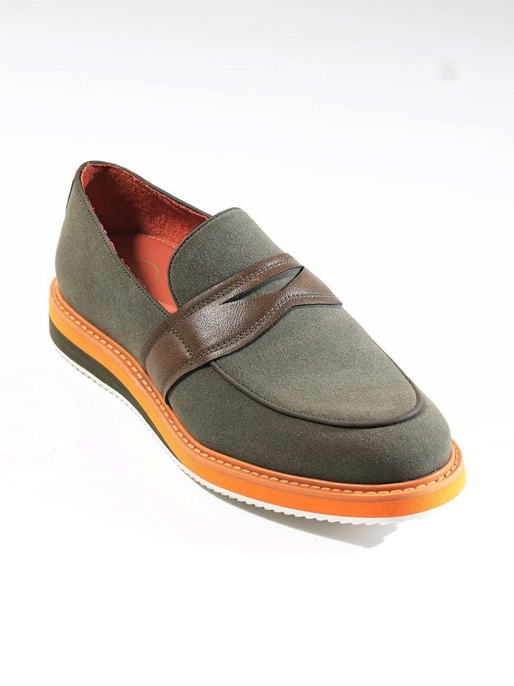 MONKSTORY Men PU Loafers