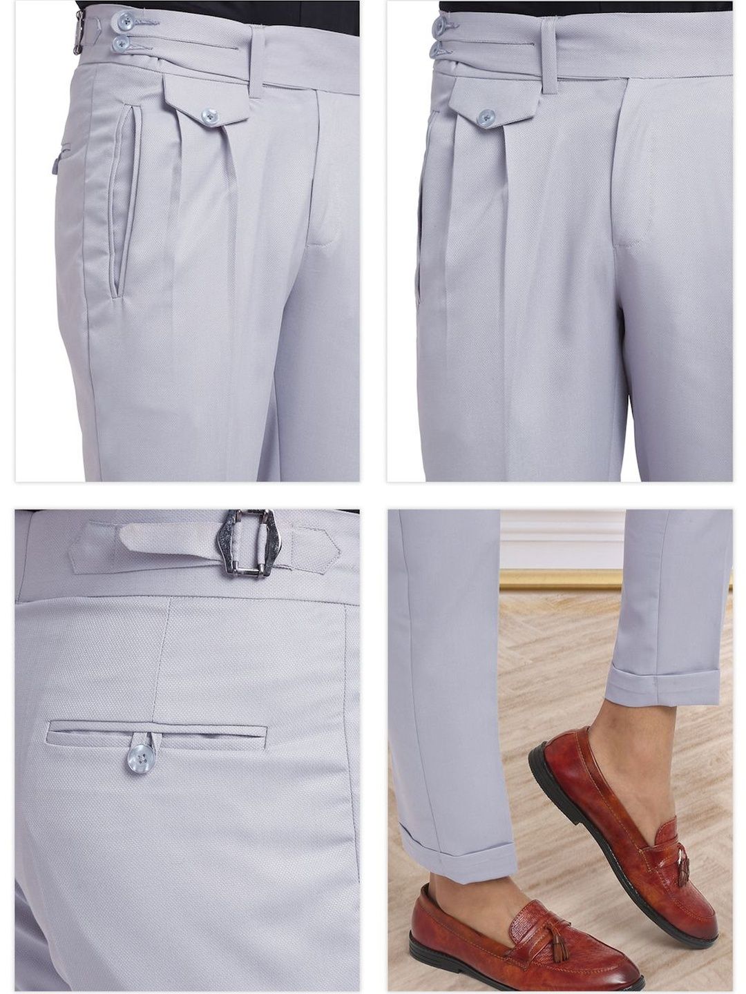 Moda Rapido Men Slim Fit Easy Wash Trousers