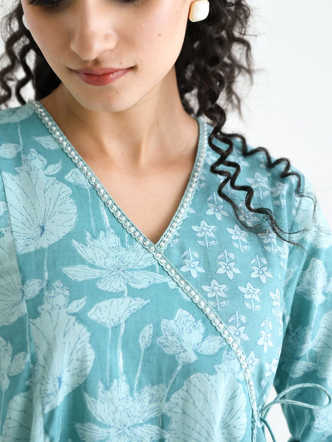 Rustorange Women Floral Printed Kurta