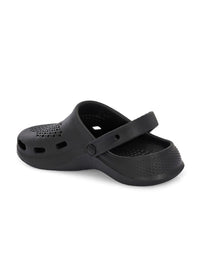 HRX by Hrithik Roshan Men Black Self Design Rubber Clogs