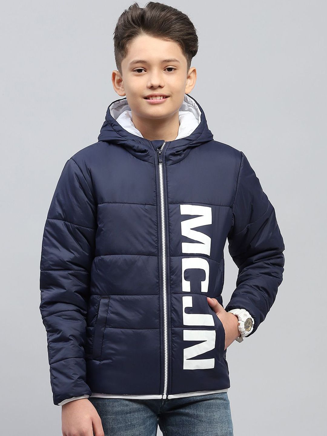 Monte Carlo Boys Nylon Puffer Jacket