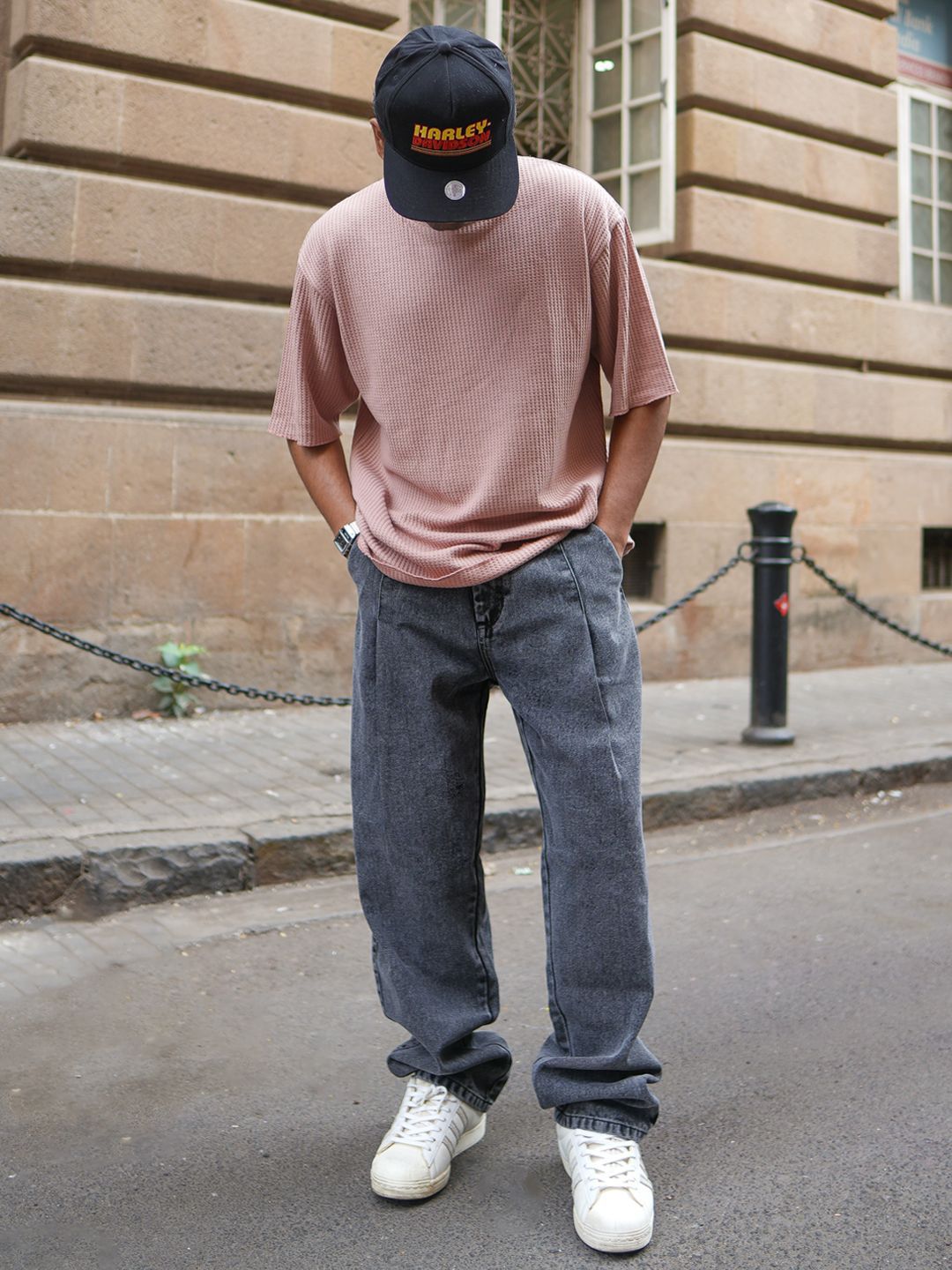 Powerlook Men Baggy Fit Cotton Jeans