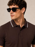 ADRO Men Polo Collar T-shirt